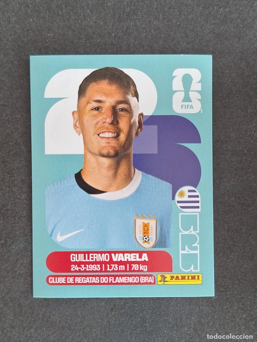 Cromos de F&uacute;tbol: L2 VARELA SELECCION URUGUAY 8 PANINI MUNDIAL FIFA WORLD CUP 2026 PANINI NUNCA PEGADO