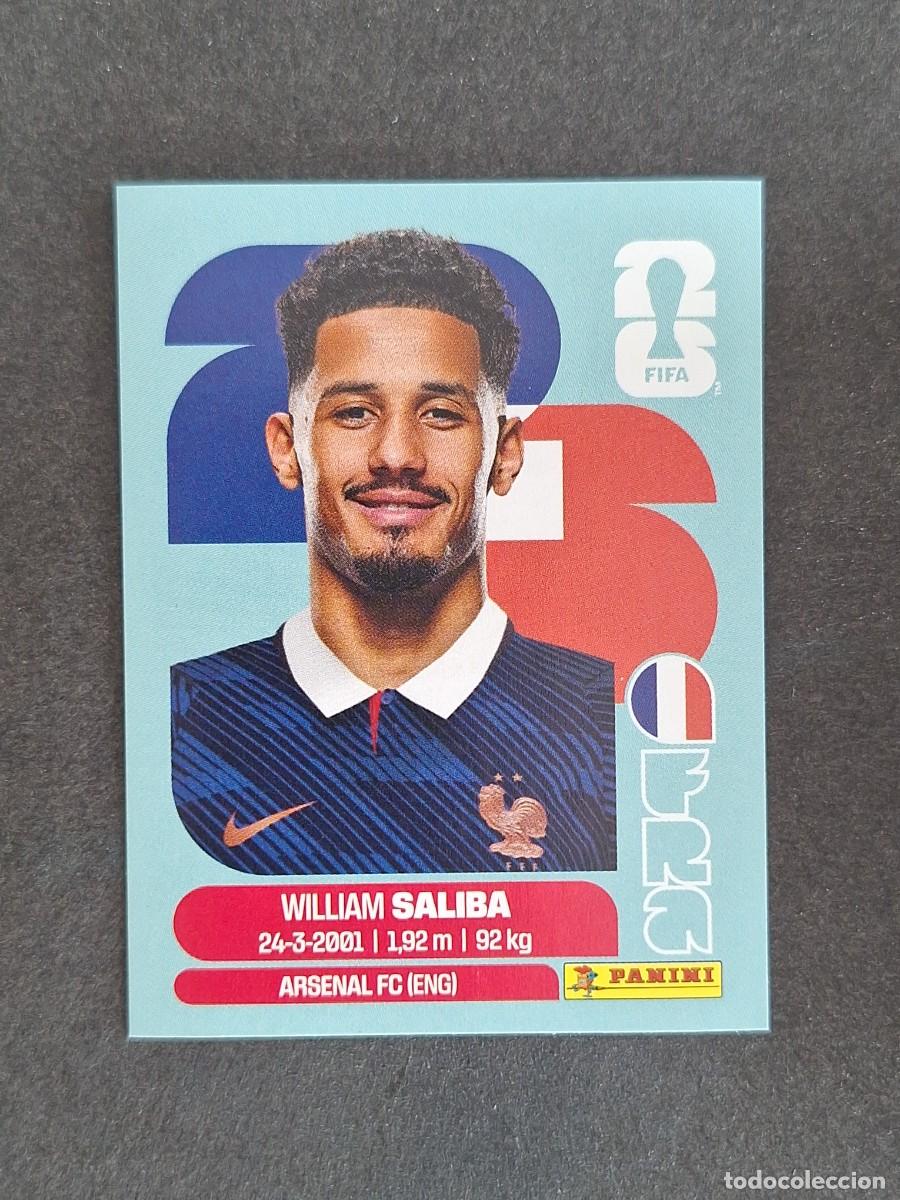 Football Stickers: L2 SALIBA SELECCION FRANCIA 4 PANINI MUNDIAL FIFA WORLD CUP 2026 PANINI NUNCA PEGADO
