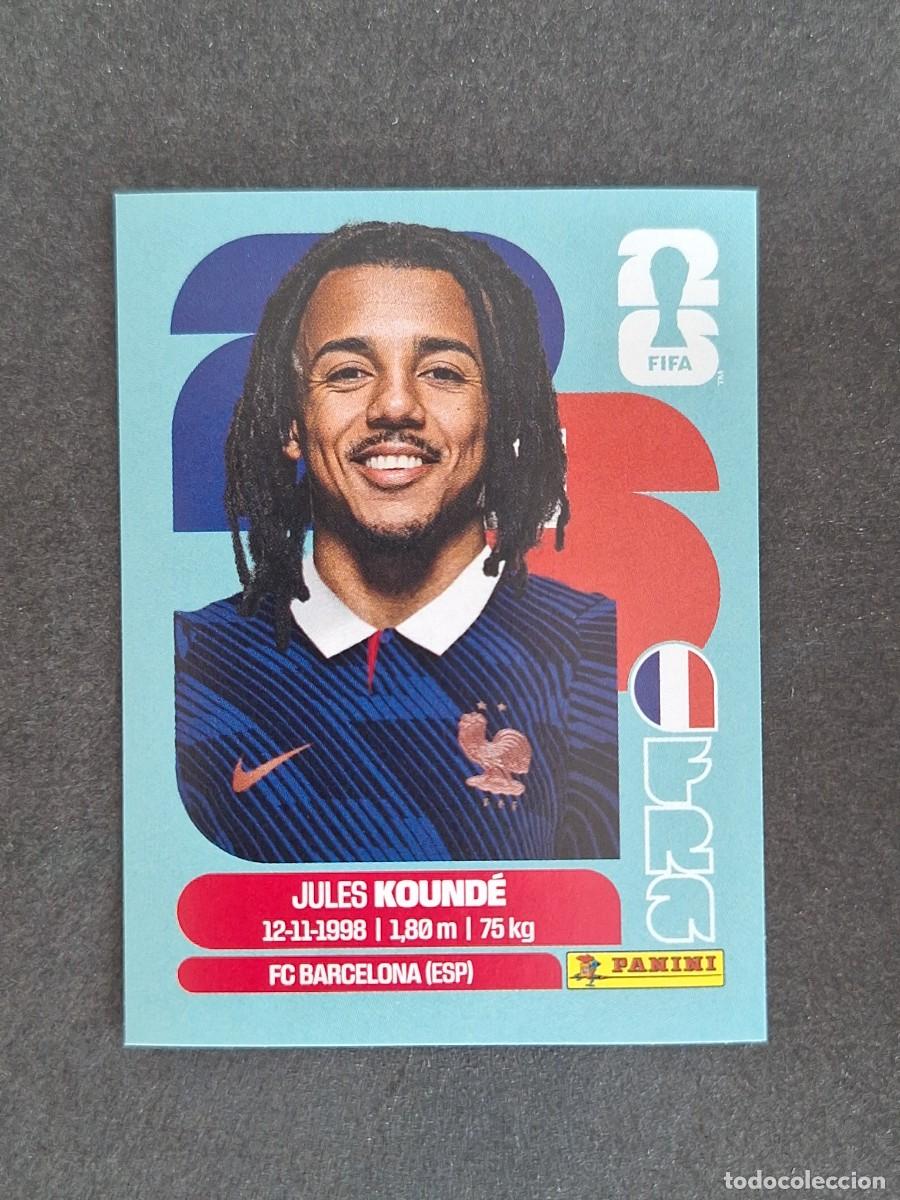 Football Stickers: L2 KOUNDE SELECCION FRANCIA 5 PANINI MUNDIAL FIFA WORLD CUP 2026 PANINI NUNCA PEGADO