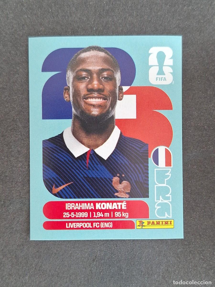 Football Stickers: L2 KONATE SELECCION FRANCIA 6 PANINI MUNDIAL FIFA WORLD CUP 2026 PANINI NUNCA PEGADO