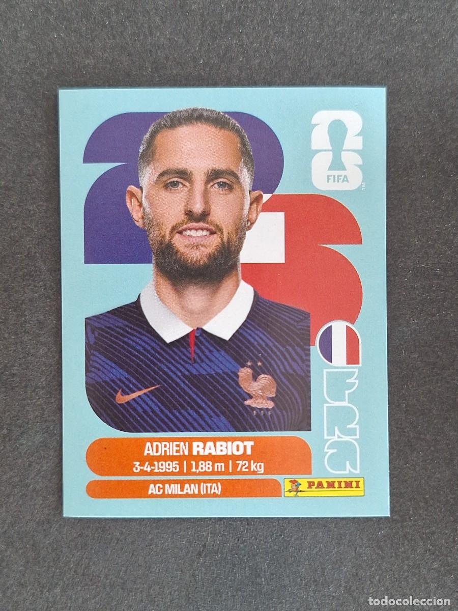 Cromos de F&uacute;tbol: L2 RABIOT SELECCION FRANCIA 12 PANINI MUNDIAL FIFA WORLD CUP 2026 PANINI NUNCA PEGADO