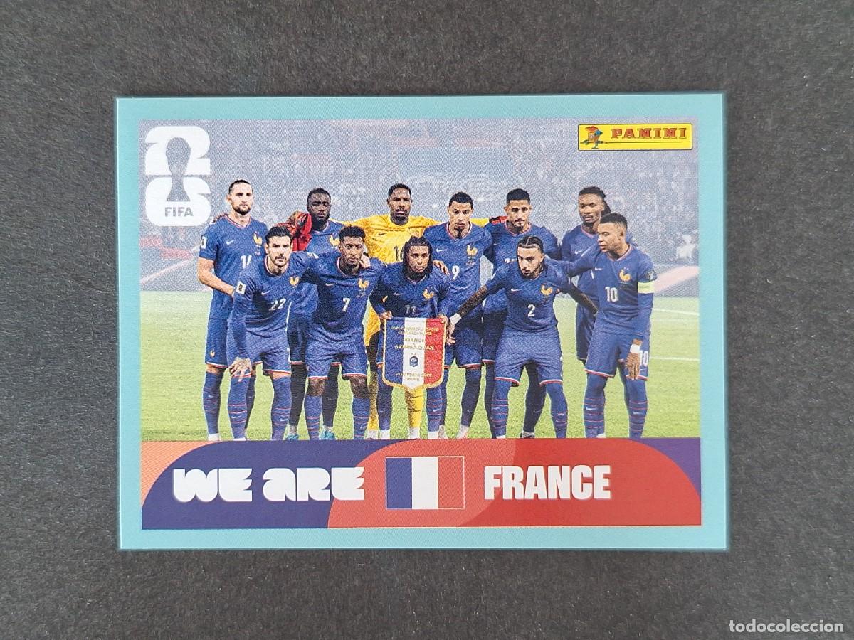 Cromos de F&uacute;tbol: L2 EQUIPO SELECCION FRANCIA 13 PANINI MUNDIAL FIFA WORLD CUP 2026 PANINI NUNCA PEGADO