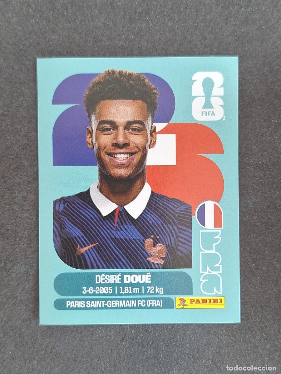 Cromos de F&uacute;tbol: L2 DOUE SELECCION FRANCIA 17 PANINI MUNDIAL FIFA WORLD CUP 2026 PANINI NUNCA PEGADO