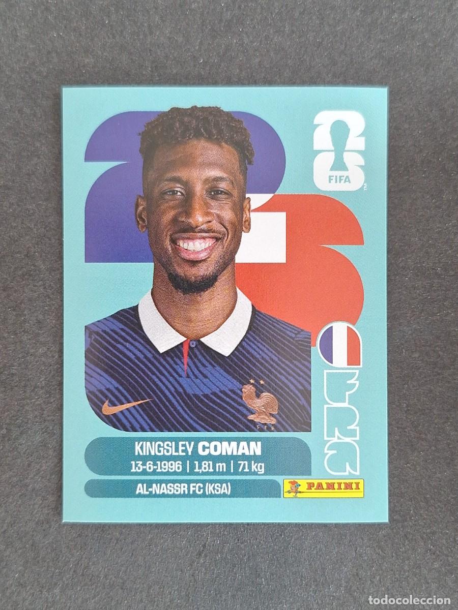 Cromos de F&uacute;tbol: L2 COMAN SELECCION FRANCIA 18 PANINI MUNDIAL FIFA WORLD CUP 2026 PANINI NUNCA PEGADO