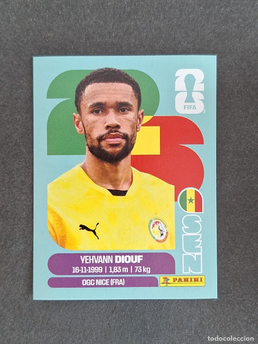 Cromos de F&uacute;tbol: L2 DIOUF SELECCION SENEGAL 3 PANINI MUNDIAL FIFA WORLD CUP 2026 PANINI NUNCA PEGADO