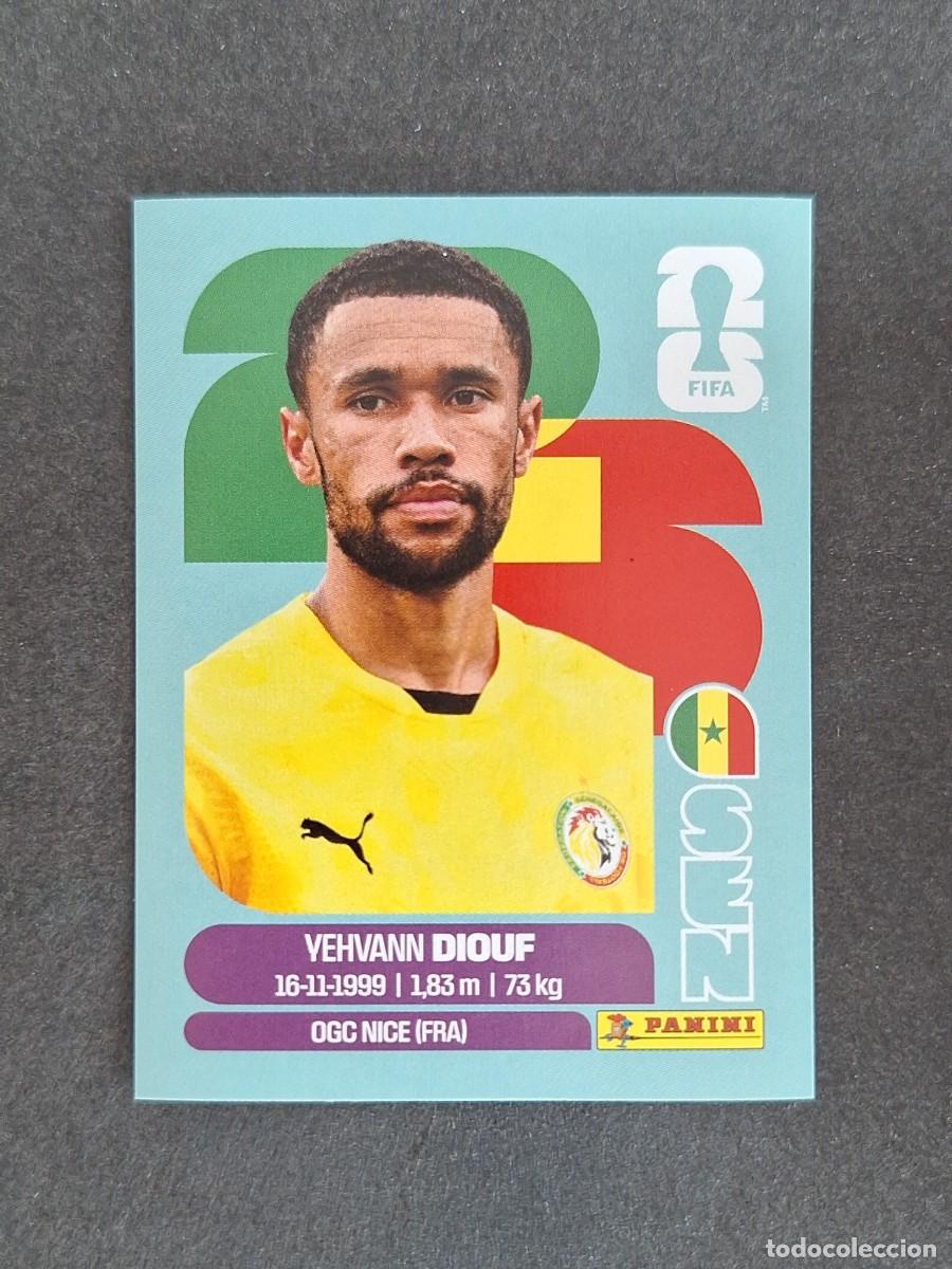 Cromos de F&uacute;tbol: L2 DIOUF SELECCION SENEGAL 3 PANINI MUNDIAL FIFA WORLD CUP 2026 PANINI NUNCA PEGADO