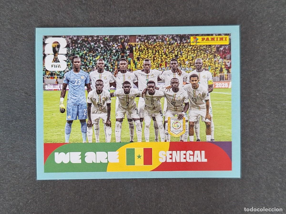 Cromos de F&uacute;tbol: L2 EQUIPO SELECCION SENEGAL 13 PANINI MUNDIAL FIFA WORLD CUP 2026 PANINI NUNCA PEGADO