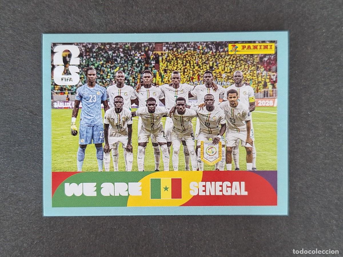 Cromos de F&uacute;tbol: L2 EQUIPO SELECCION SENEGAL 13 PANINI MUNDIAL FIFA WORLD CUP 2026 PANINI NUNCA PEGADO