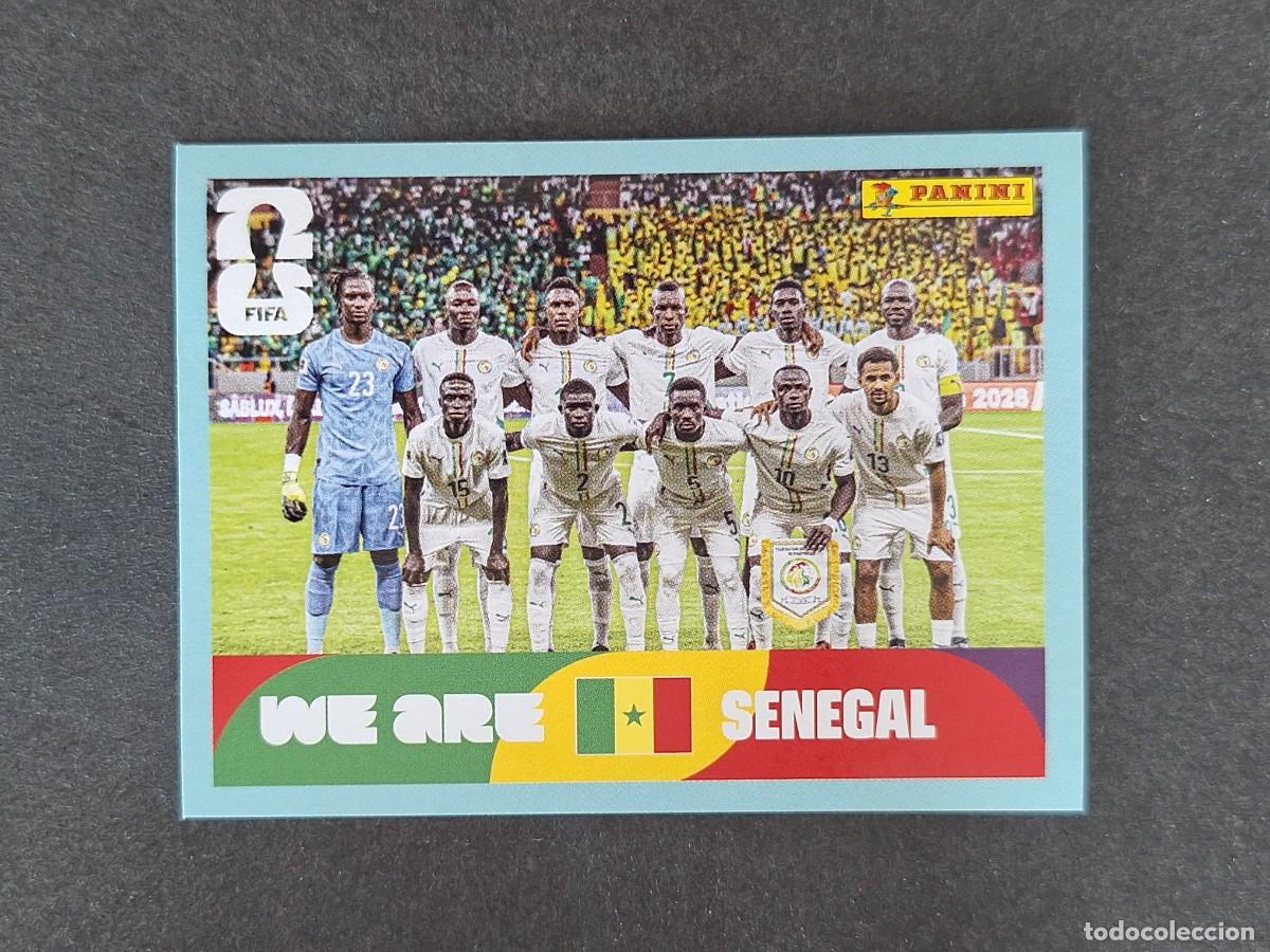 Cromos de F&uacute;tbol: L2 EQUIPO SELECCION SENEGAL 13 PANINI MUNDIAL FIFA WORLD CUP 2026 PANINI NUNCA PEGADO
