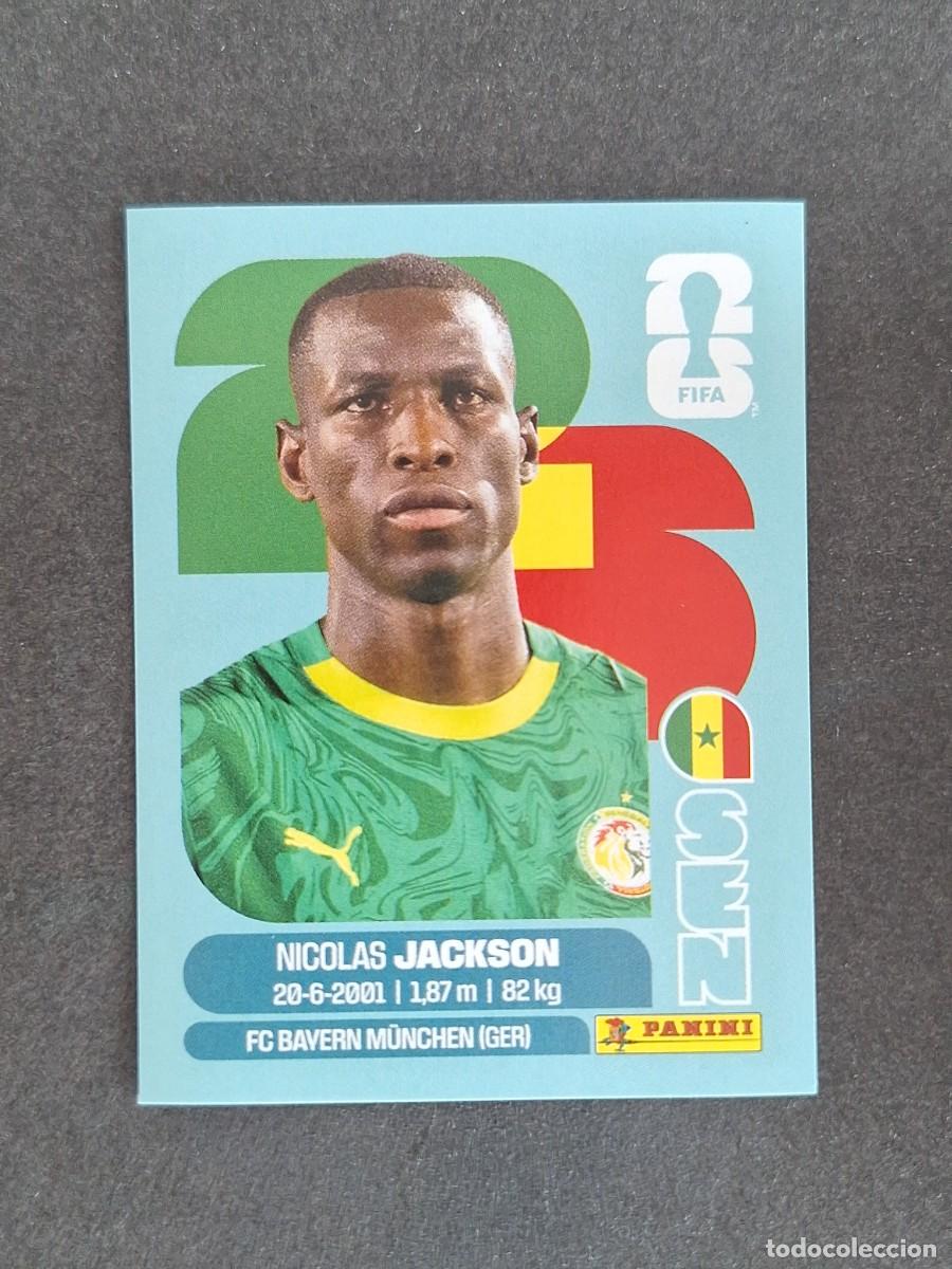 Cromos de F&uacute;tbol: L2 JACKSON SELECCION SENEGAL 19 PANINI MUNDIAL FIFA WORLD CUP 2026 PANINI NUNCA PEGADO