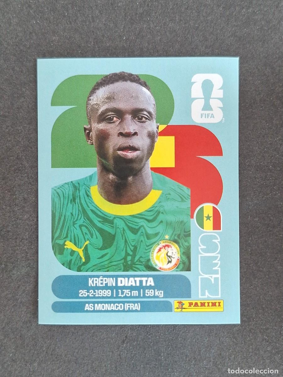 Cromos de F&uacute;tbol: L2 DIATTA SELECCION SENEGAL 20 PANINI MUNDIAL FIFA WORLD CUP 2026 PANINI NUNCA PEGADO
