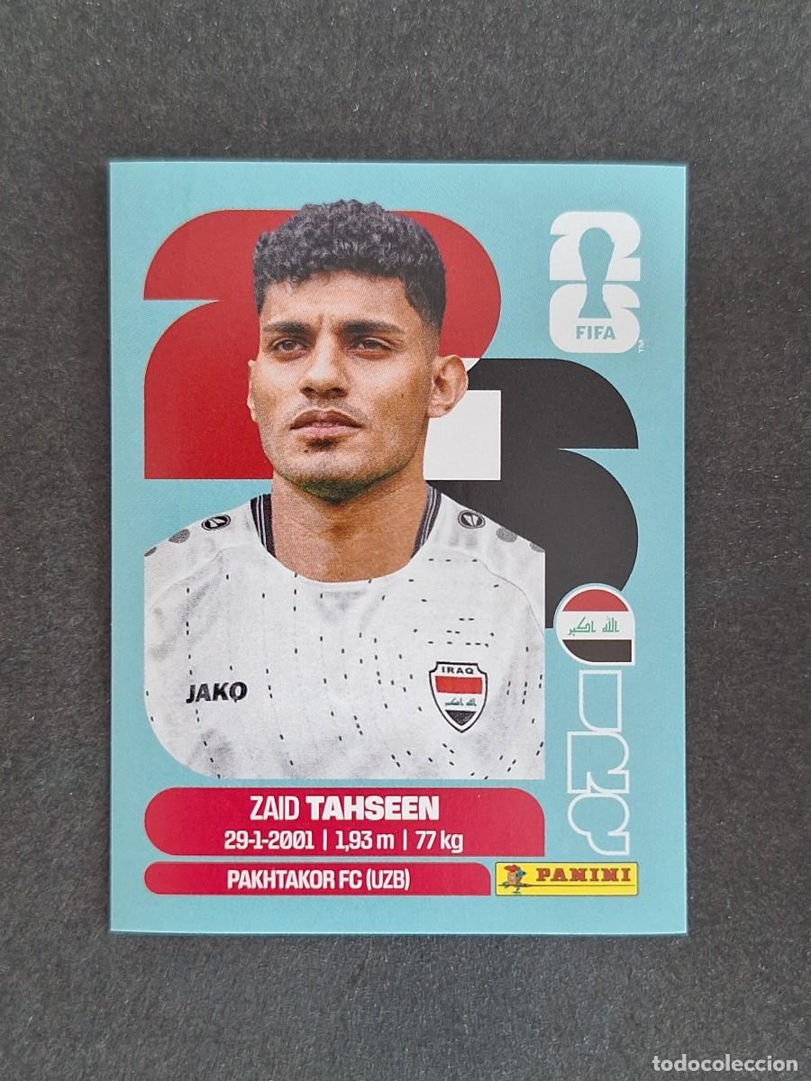 Cromos de F&uacute;tbol: L2 TAHSEEN SELECCION IRAQ 7 PANINI MUNDIAL FIFA WORLD CUP 2026 PANINI NUNCA PEGADO