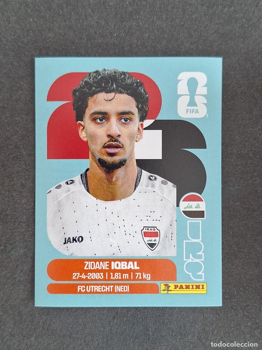 Cromos de F&uacute;tbol: L2 IQBAL SELECCION IRAQ 9 PANINI MUNDIAL FIFA WORLD CUP 2026 PANINI NUNCA PEGADO