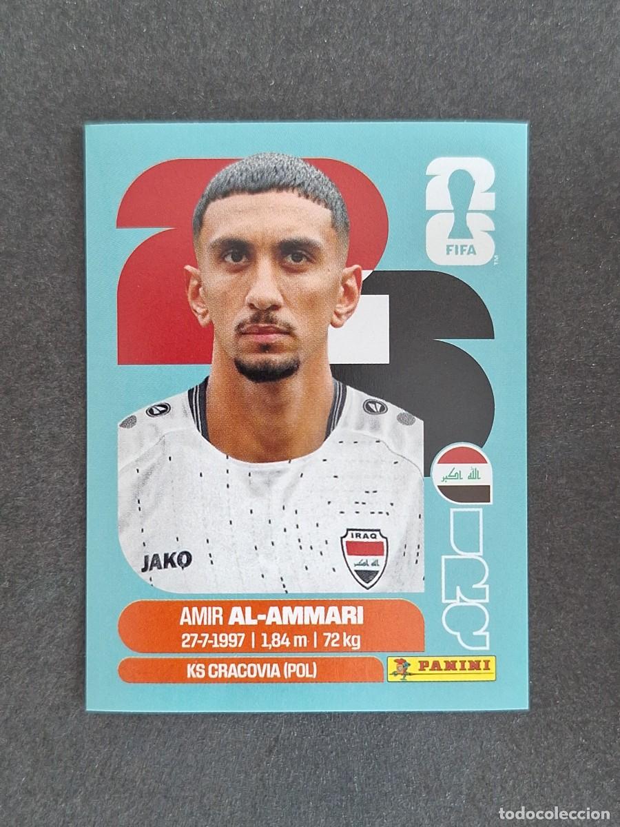 Cromos de F&uacute;tbol: L2 AL-AMMARI SELECCION IRAQ 10 PANINI MUNDIAL FIFA WORLD CUP 2026 PANINI NUNCA PEGADO