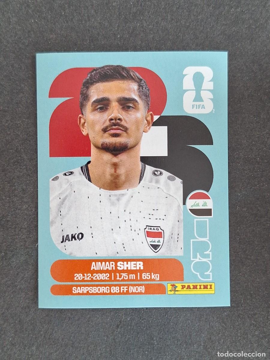 Cromos de F&uacute;tbol: L2 SHER SELECCION IRAQ 15 PANINI MUNDIAL FIFA WORLD CUP 2026 PANINI NUNCA PEGADO