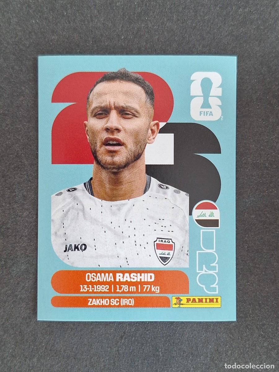 Cromos de F&uacute;tbol: L2 RASHID SELECCION IRAQ 17 PANINI MUNDIAL FIFA WORLD CUP 2026 PANINI NUNCA PEGADO