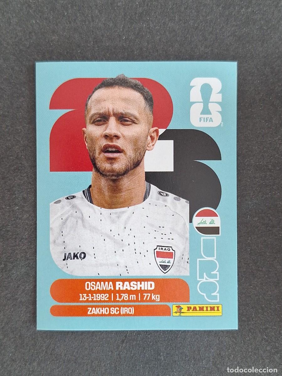 Cromos de F&uacute;tbol: L2 RASHID SELECCION IRAQ 17 PANINI MUNDIAL FIFA WORLD CUP 2026 PANINI NUNCA PEGADO