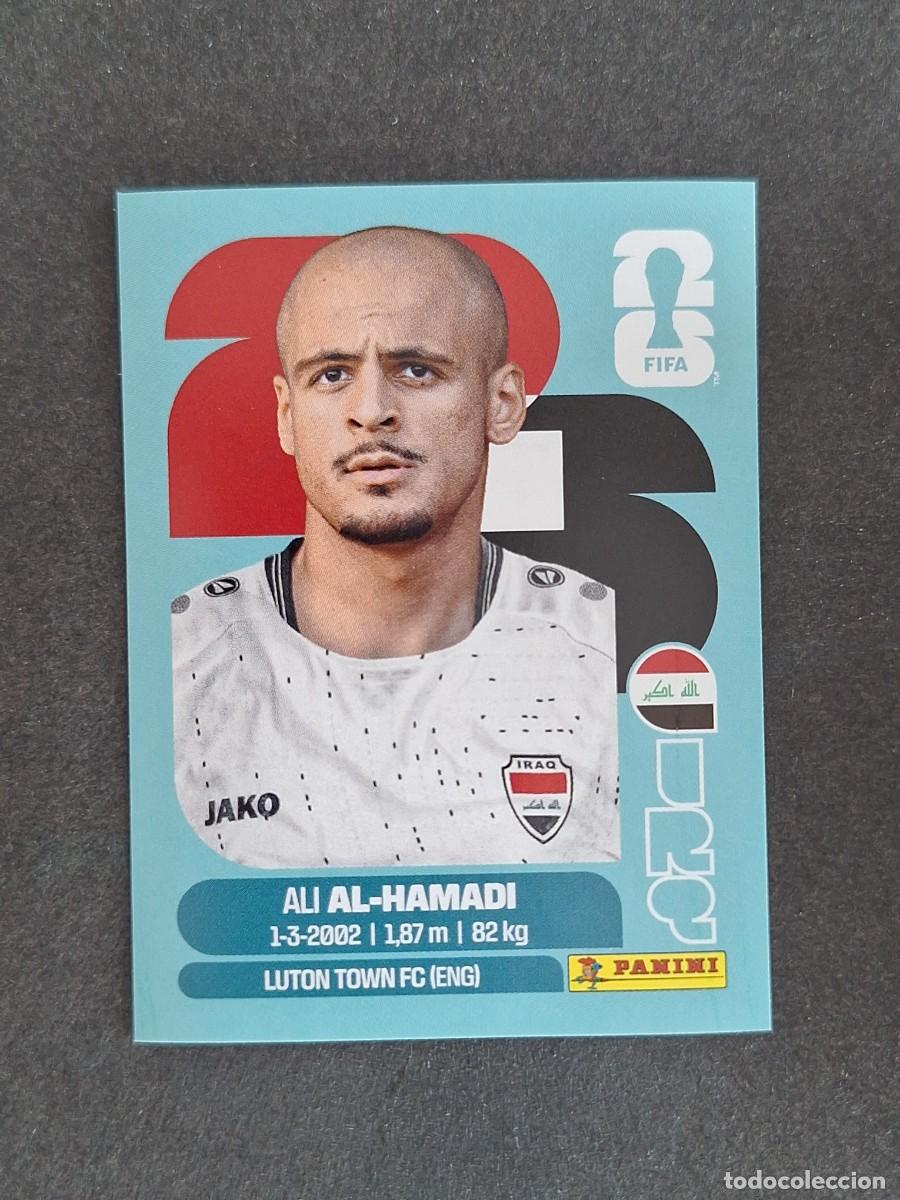Cromos de F&uacute;tbol: L2 AL-HAMADI SELECCION IRAQ 18 PANINI MUNDIAL FIFA WORLD CUP 2026 PANINI NUNCA PEGADO