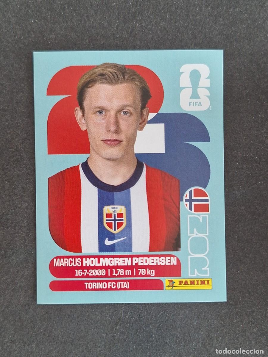 Cromos de F&uacute;tbol: L2 HOLMGREN PEDERSEN SELECCION NORUEGA 6 PANINI MUNDIAL FIFA WORLD CUP 2026 PANINI NUNCA PEGADO