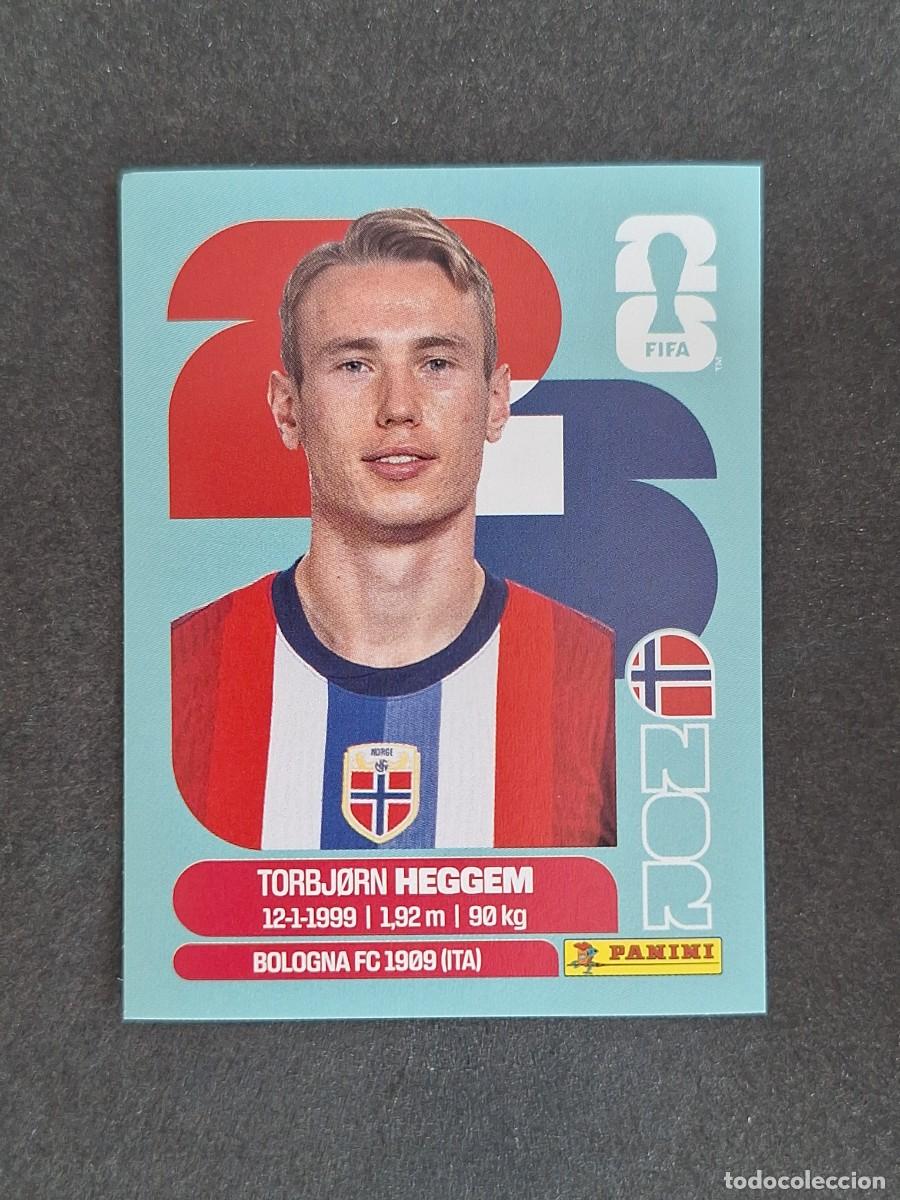 Cromos de F&uacute;tbol: L2 HEGGEM SELECCION NORUEGA 8 PANINI MUNDIAL FIFA WORLD CUP 2026 PANINI NUNCA PEGADO