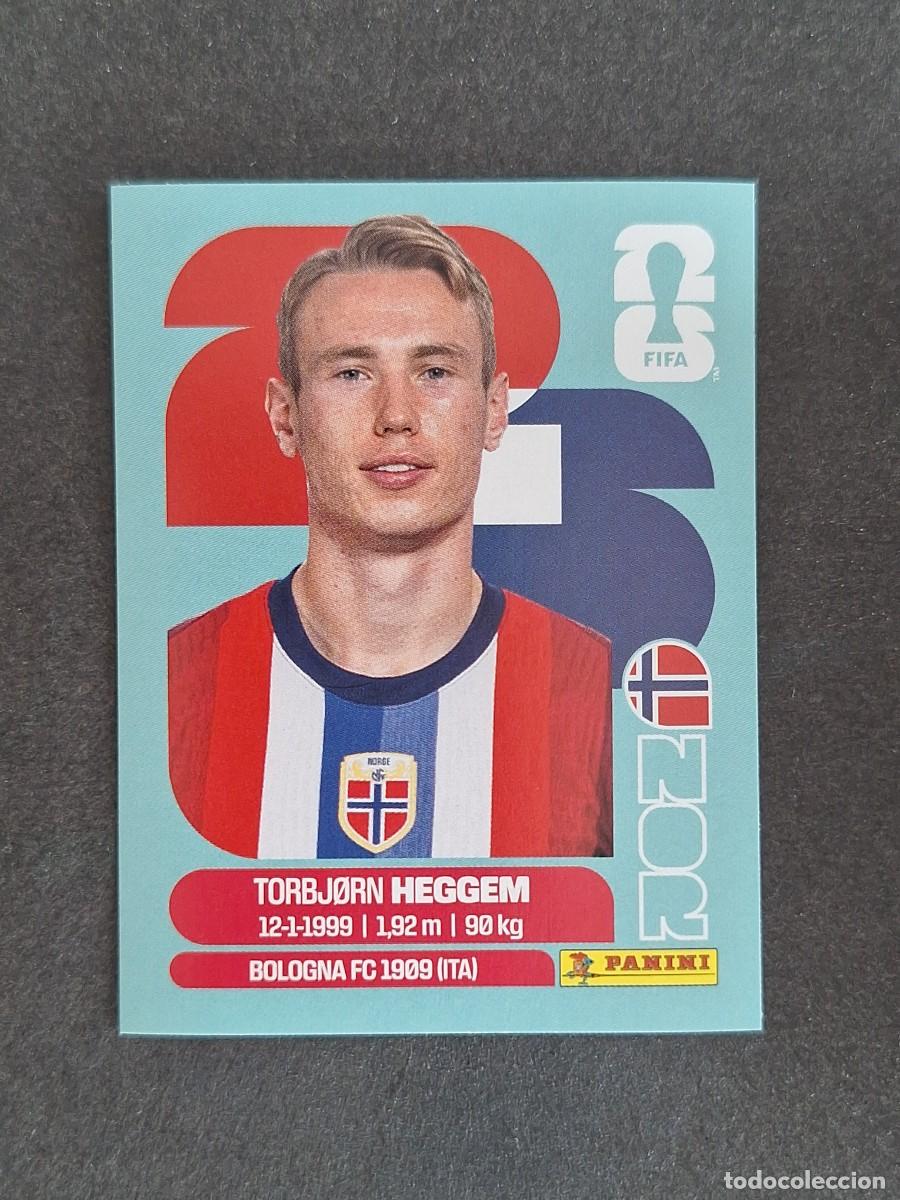 Cromos de F&uacute;tbol: L2 HEGGEM SELECCION NORUEGA 8 PANINI MUNDIAL FIFA WORLD CUP 2026 PANINI NUNCA PEGADO