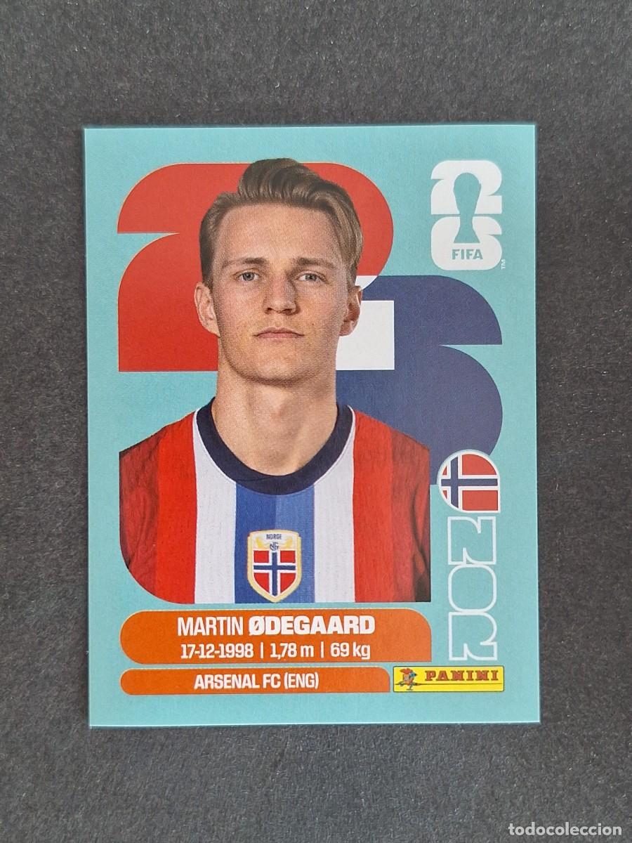 Cromos de F&uacute;tbol: L2 ODEGAARD SELECCION NORUEGA 10 PANINI MUNDIAL FIFA WORLD CUP 2026 PANINI NUNCA PEGADO
