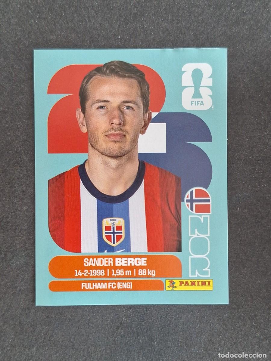 Cromos de F&uacute;tbol: L2 BERGE SELECCION NORUEGA 11 PANINI MUNDIAL FIFA WORLD CUP 2026 PANINI NUNCA PEGADO
