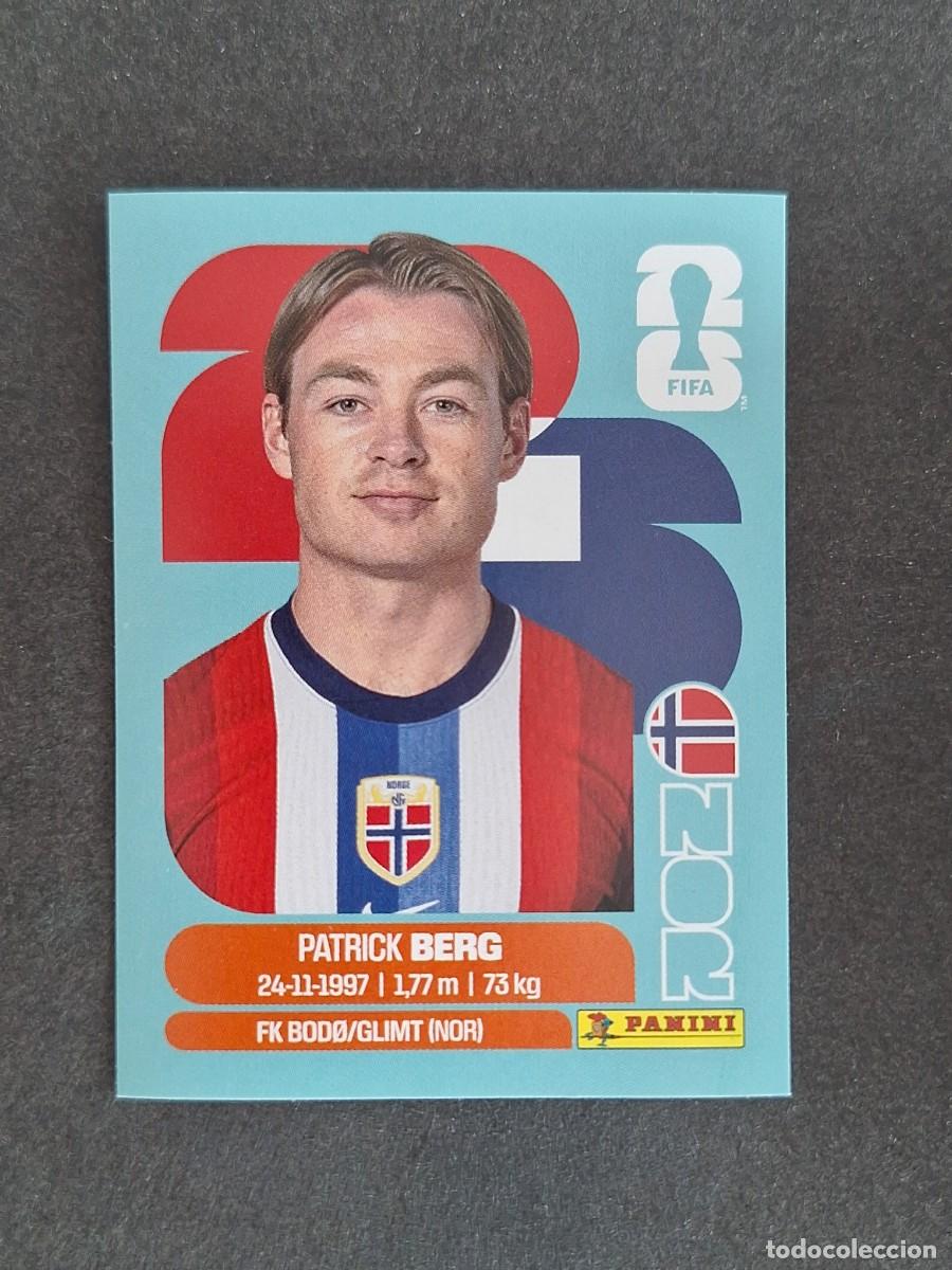 Cromos de F&uacute;tbol: L2 BERG SELECCION NORUEGA 14 PANINI MUNDIAL FIFA WORLD CUP 2026 PANINI NUNCA PEGADO