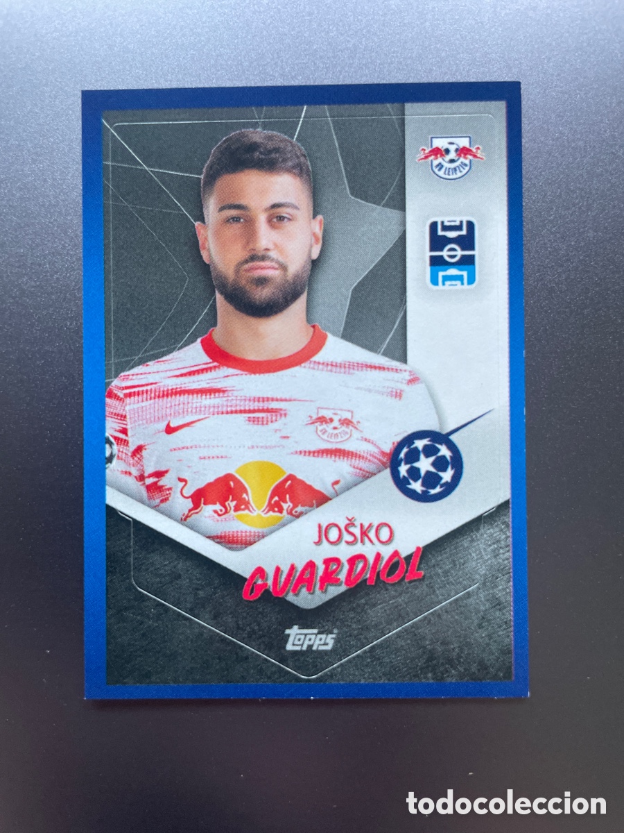 Cromos de F&uacute;tbol: Gvardiol 112 Topps UCL 2021-22 Leipzig