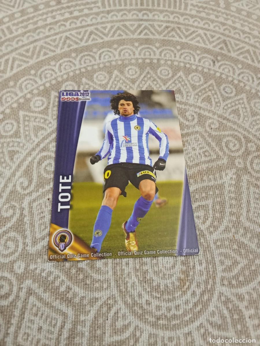 Cromos de F&uacute;tbol: 749 tote H&eacute;rcules quiz game collection 2012