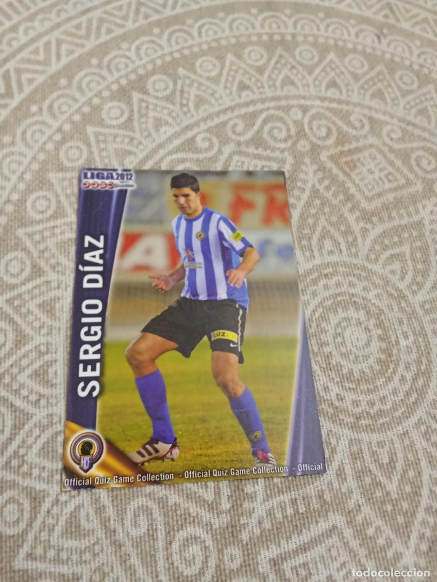 Cromos de F&uacute;tbol: 744 Sergio D&iacute;az H&eacute;rcules quiz game collection 2012