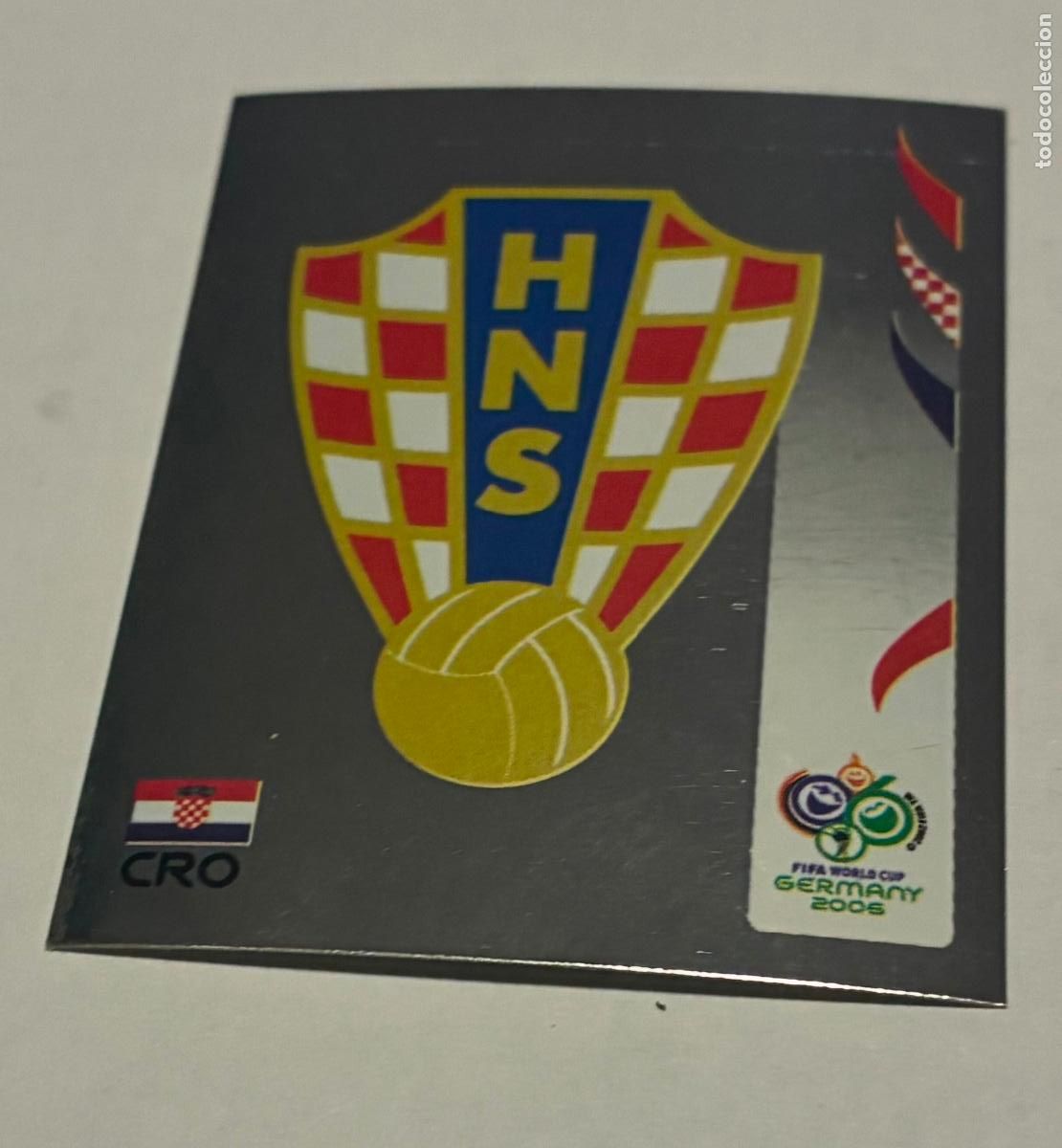 Cromos de F&uacute;tbol: CROMO FUTBOL MUNDIAL ALEMANIA 2006, PANINI, Numero 398, ESCUDO CROACIA