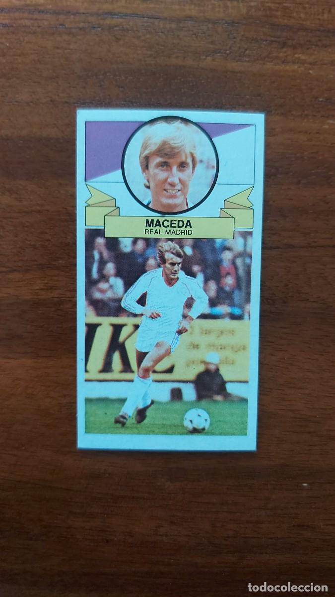 Cromos de Futebol: Maceda ( Real Madrid ) sin publicidad ESTE 85/86 Fichaje 12 Sin Pegar Nuevo