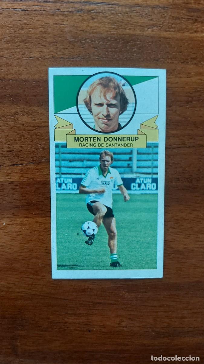 Fu&szlig;ball-Sticker: Morten Donnerup ( Racing Santander ) Fichaje 33 Ediciones Este Liga 85/86 1985/86 nuevo nunca pegado