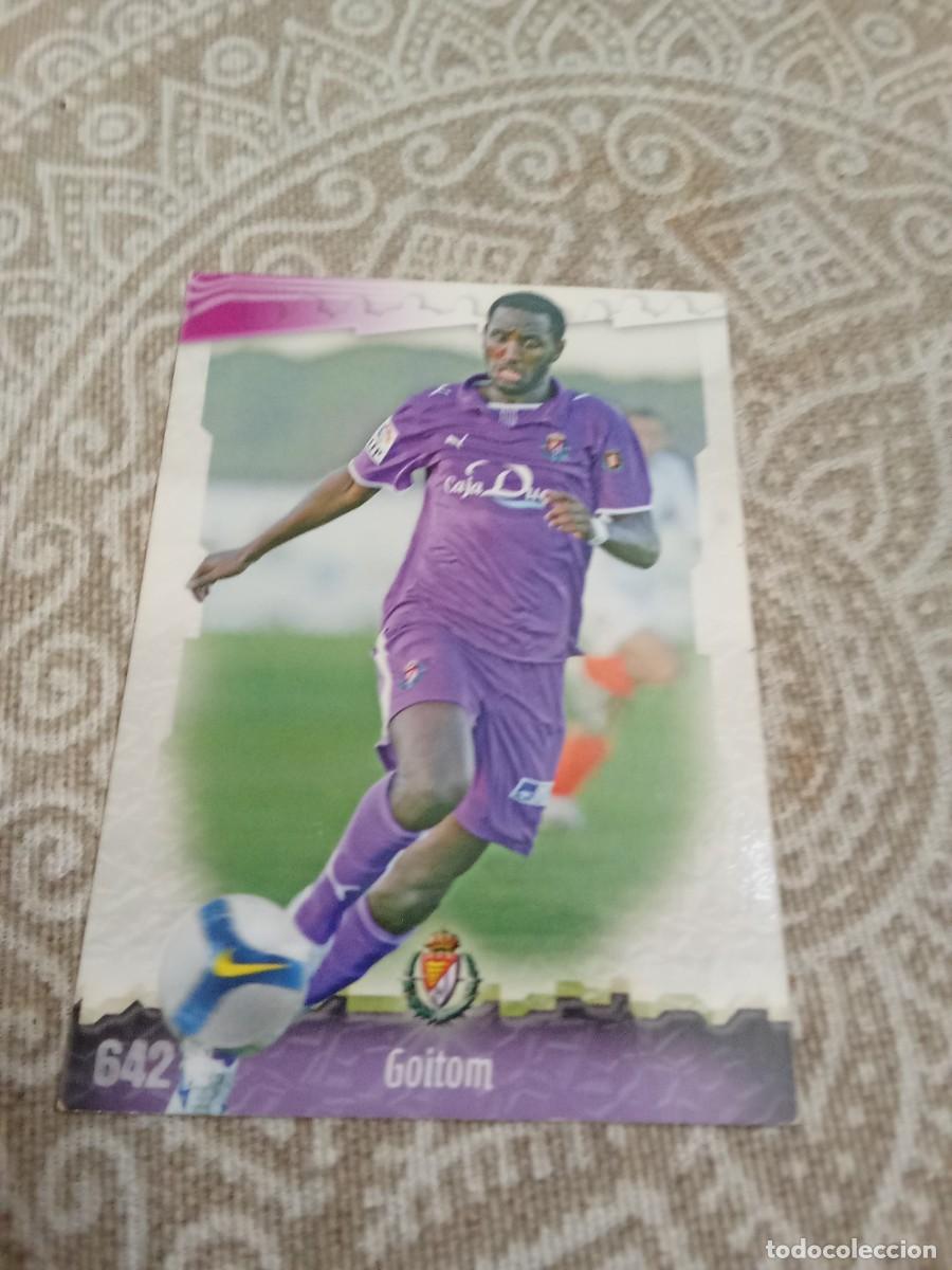 Cromos de F&uacute;tbol: 642 goitom Valladolid quiz game collection 2014