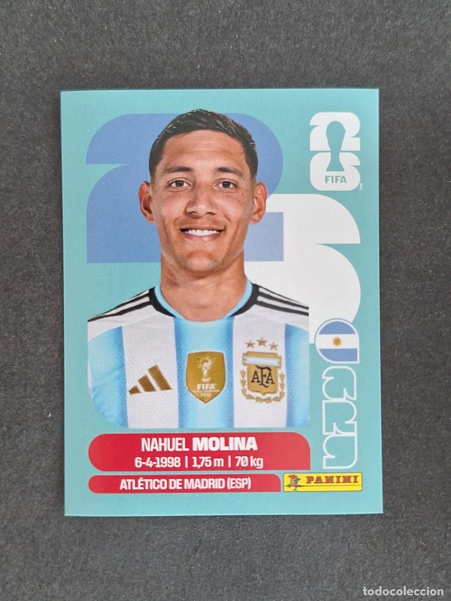 Cromos de F&uacute;tbol: L2 MOLINA SELECCION ARGENTINA 3 PANINI MUNDIAL FIFA WORLD CUP 2026 PANINI NUNCA PEGADO