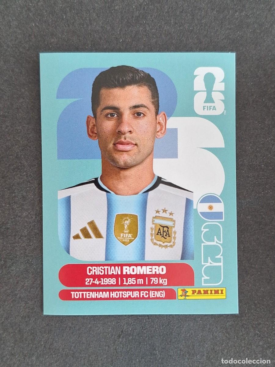 Cromos de F&uacute;tbol: L2 ROMERO SELECCION ARGENTINA 4 PANINI MUNDIAL FIFA WORLD CUP 2026 PANINI NUNCA PEGADO