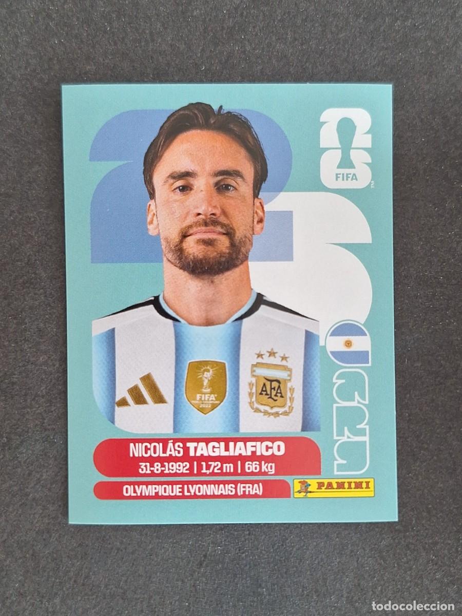 Cromos de F&uacute;tbol: L2 TAGLIAFICO SELECCION ARGENTINA 6 PANINI MUNDIAL FIFA WORLD CUP 2026 PANINI NUNCA PEGADO