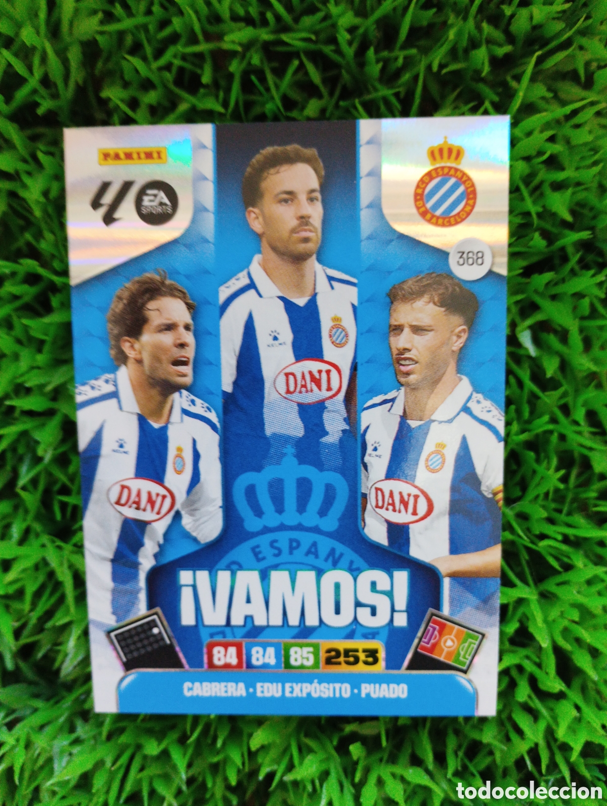 Football Stickers: Cabrera-Edu Exposito - Puado Espanyol VAMOS Adrenalyn 25-26 # 368