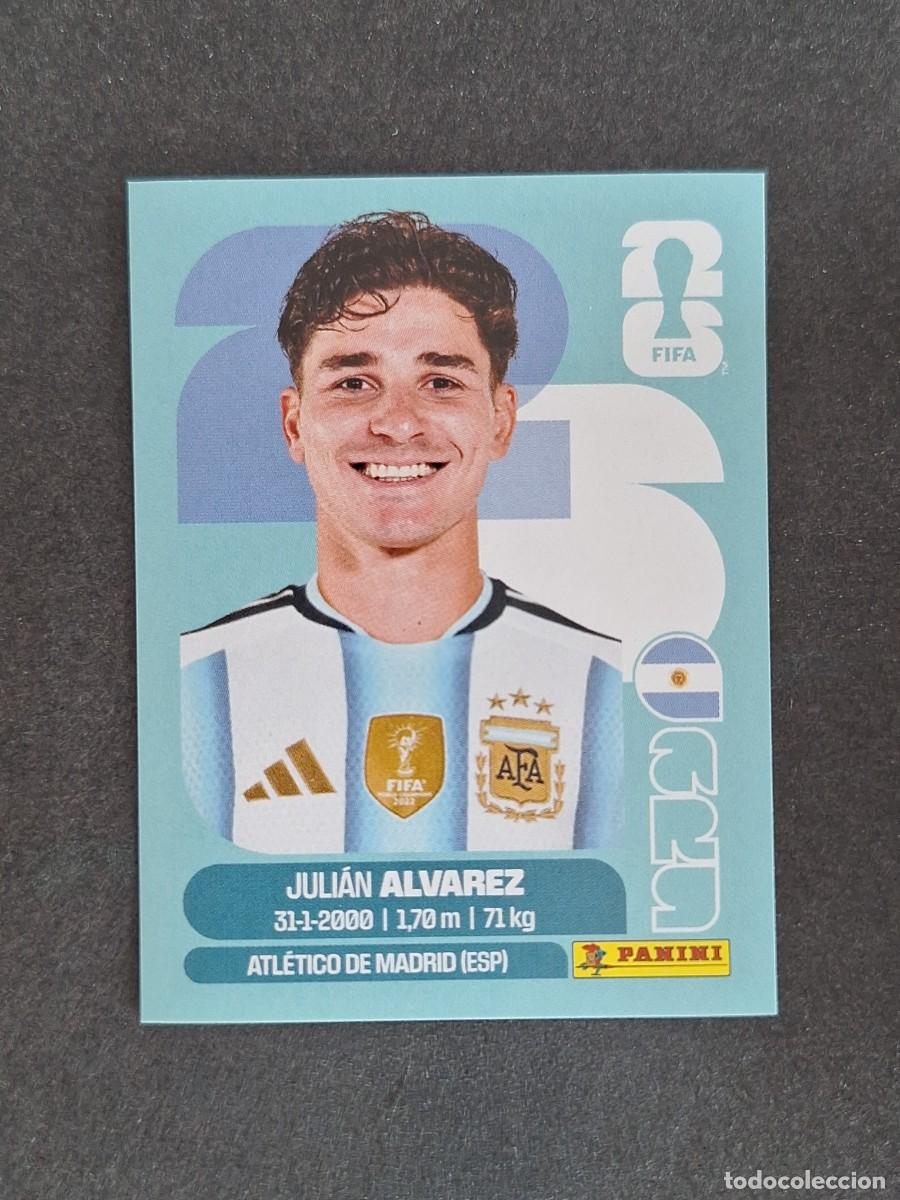 Cromos de F&uacute;tbol: L2 ALVAREZ SELECCION ARGENTINA 19 PANINI MUNDIAL FIFA WORLD CUP 2026 PANINI NUNCA PEGADO