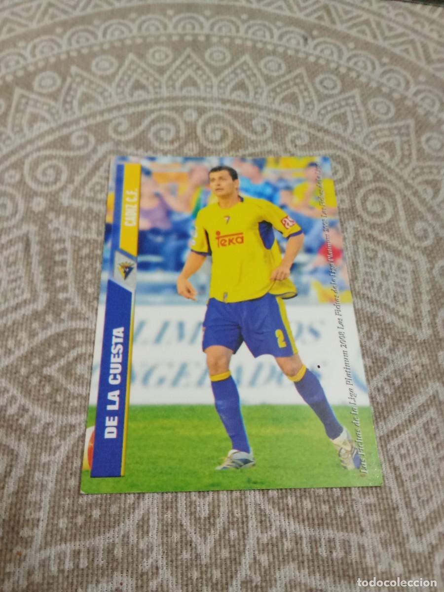 Cromos de F&uacute;tbol: 843 de la cuesta C&aacute;diz las fichas de la liga 2008