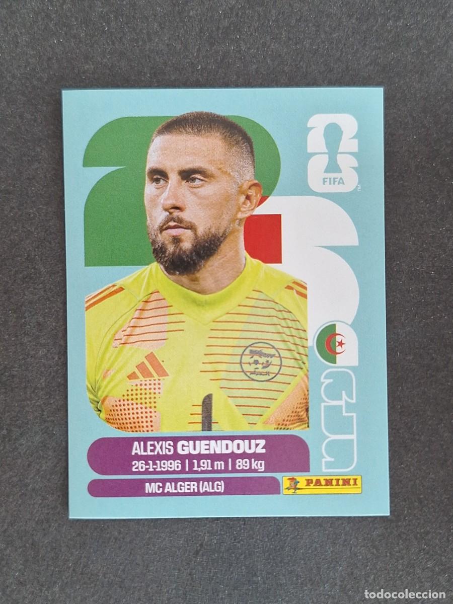 Cromos de F&uacute;tbol: L2 GUENDOUZ SELECCION ARGELIA 2 PANINI MUNDIAL FIFA WORLD CUP 2026 PANINI NUNCA PEGADO