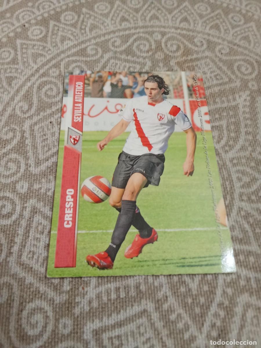 Cromos de f&uacute;tbol: 1150 Crespo Sevilla atl&eacute;tico las fichas de la liga 2008