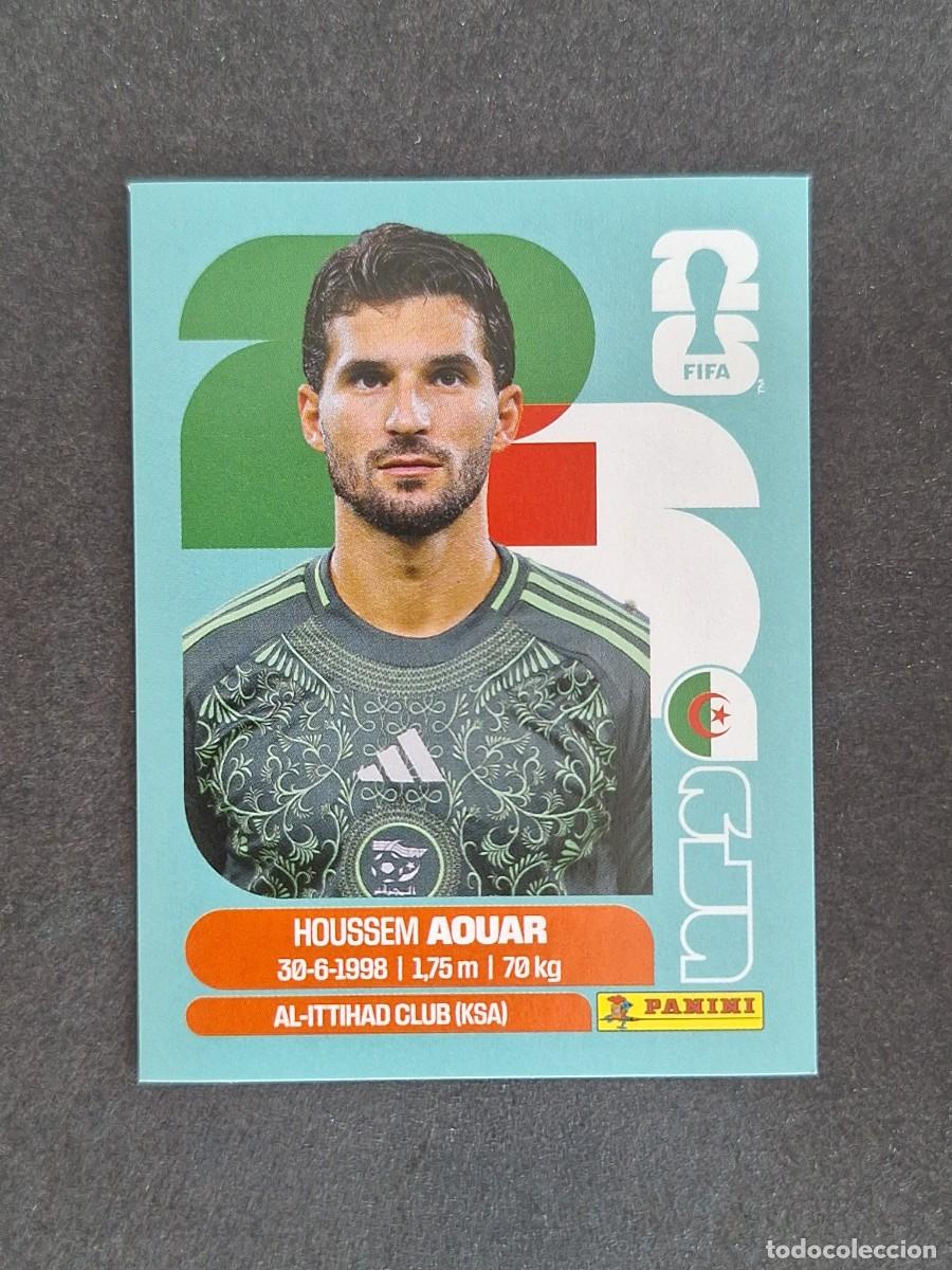 Cromos de F&uacute;tbol: L2 AOUAR SELECCION ARGELIA 9 PANINI MUNDIAL FIFA WORLD CUP 2026 PANINI NUNCA PEGADO