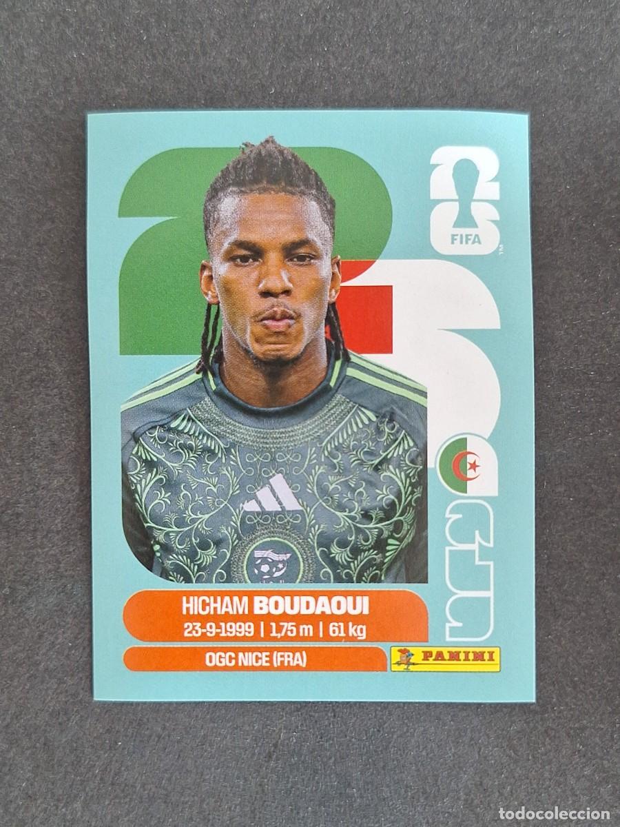 Cromos de F&uacute;tbol: L2 BOUDAOUI SELECCION ARGELIA 10 PANINI MUNDIAL FIFA WORLD CUP 2026 PANINI NUNCA PEGADO