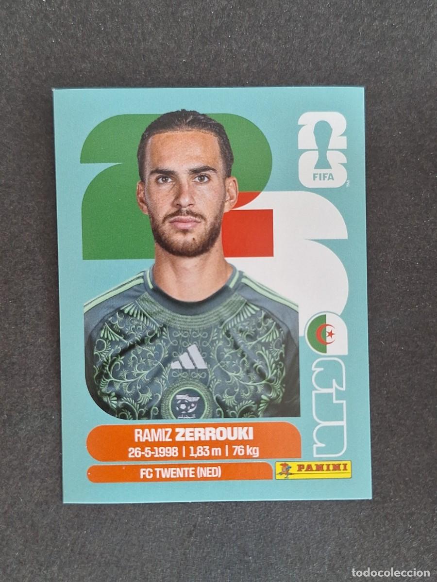 Cromos de F&uacute;tbol: L2 ZERROUKI SELECCION ARGELIA 11 PANINI MUNDIAL FIFA WORLD CUP 2026 PANINI NUNCA PEGADO