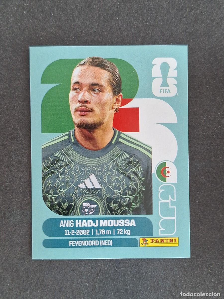 Cromos de F&uacute;tbol: L2 HADJ MOUSSA SELECCION ARGELIA 17 PANINI MUNDIAL FIFA WORLD CUP 2026 PANINI NUNCA PEGADO