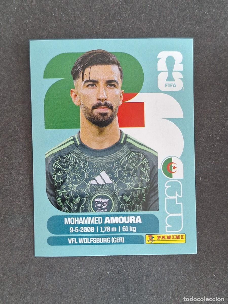 Cromos de F&uacute;tbol: L2 AMOURA SELECCION ARGELIA 20 PANINI MUNDIAL FIFA WORLD CUP 2026 PANINI NUNCA PEGADO