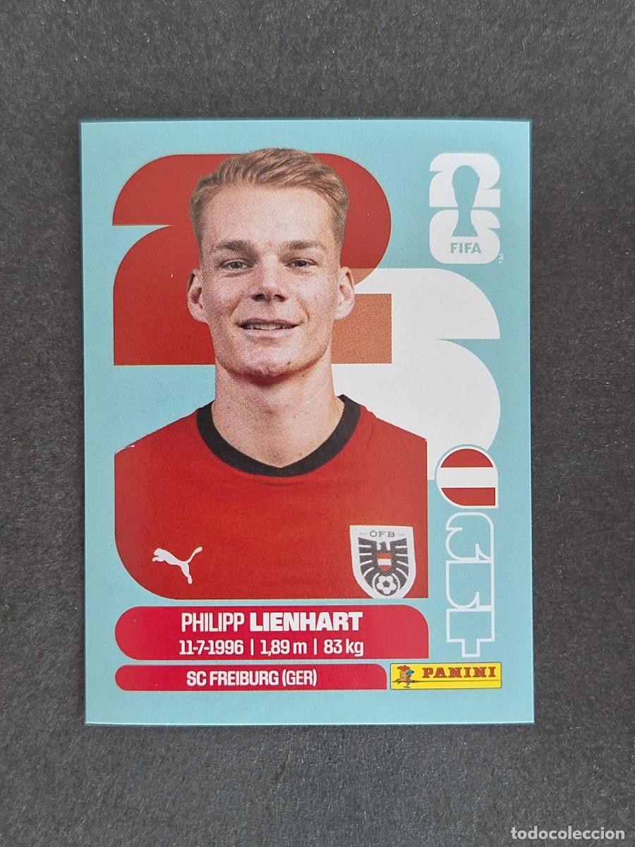 Cromos de F&uacute;tbol: L2 LIENHART SELECCION AUSTRIA 6 PANINI MUNDIAL FIFA WORLD CUP 2026 PANINI NUNCA PEGADO