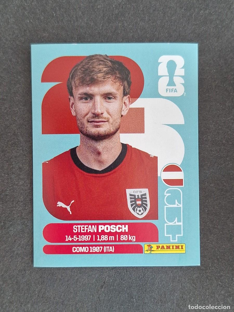 Cromos de F&uacute;tbol: L2 POSCH SELECCION AUSTRIA 7 PANINI MUNDIAL FIFA WORLD CUP 2026 PANINI NUNCA PEGADO